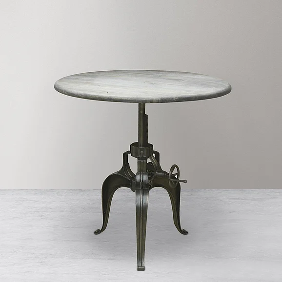 Moti Furniture Sheridan Round Gathering Table in Natural 63002003