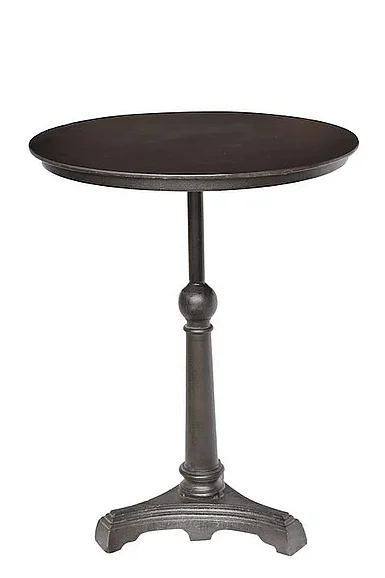 Moti Furniture Sheridan Bistro Round Table in Black 63007010