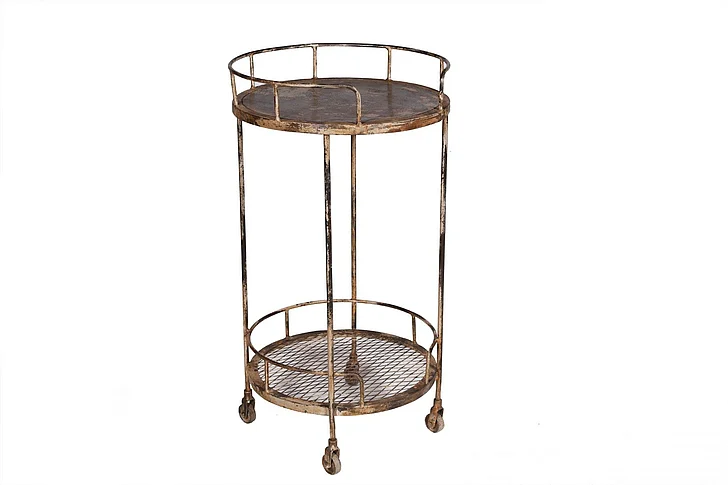 Moti Furniture Kelso 2- Tier Bar Trolley in Brown 63007013