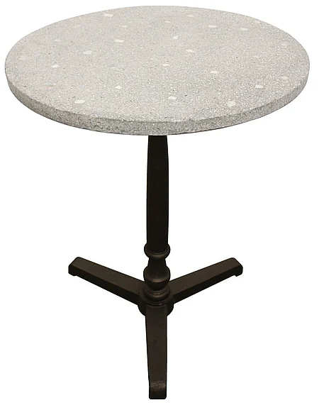 Moti Furniture Sheridan Bistro Table in Gray 63007016