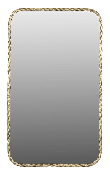 Moti Furniture Thea 48" Mirror w/ Forged Iron Frame 63107021