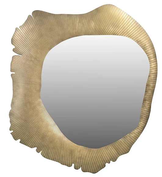 Moti Furniture Kristin 40" Mirror in Iron 63107025