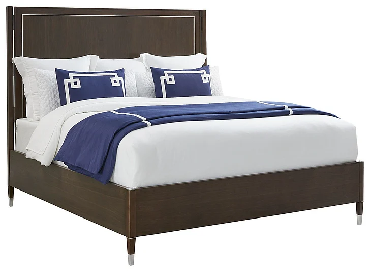Fairfield Chair Libby Langdon Farley Queen Bed in Smoked Stone 6322-QB