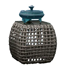 Skyline Design Dynasty Side Table in Kubu Mushroom 22385SD