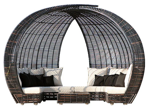 Skyline Design Sparta Lounge in Black Mushroom 84871