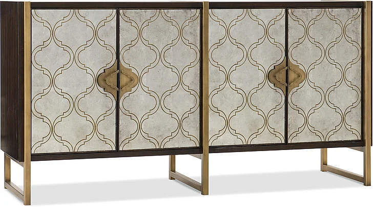 Hooker Furniture Melange Classic Credenza in Dark Wood 638-85390-DKW