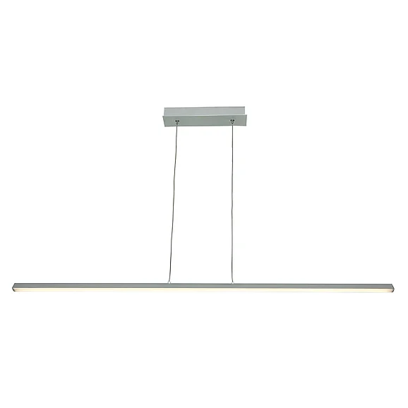 Access Lighting Float LED Linear Pendant in Silver/Acrylic Lens 63964LEDD-SILV/ACR