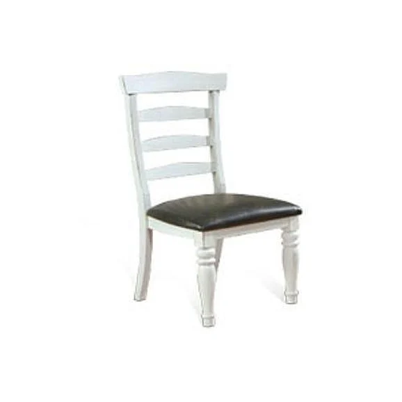 Sunny Designs Carriage House Ladderback Chair (Set of 2) in European Cottage 1432EC-C