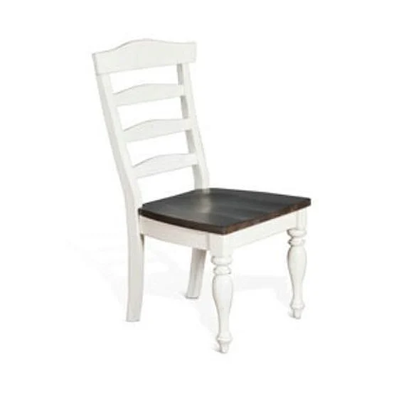 Sunny Designs Carriage House Ladderback Chair (Set of 2) in European Cottage 1432EC
