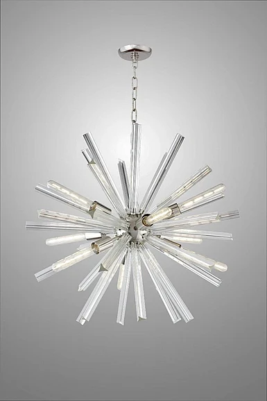 Moti Furniture Chole Pendant Fixture in Antique Black 64001051