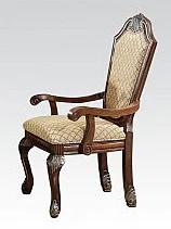 Acme Chateau de Ville Arm Chair in Espresso (Set of 2) 64078