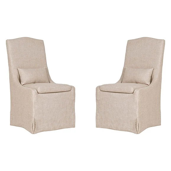 Essentials For Living Essentials Colette Dining Chair (Set of 2) in Bisque 6419UP.BIS