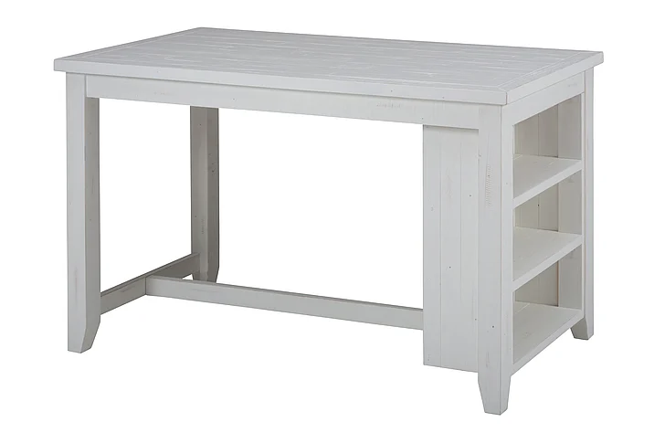 Jofran Madaket Reclaimed Pine Counter Height Table in White 647-60