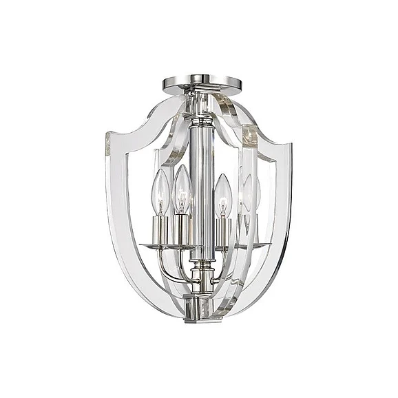 Hudson Valley Lighting Arietta Semi Flush 6500-PN