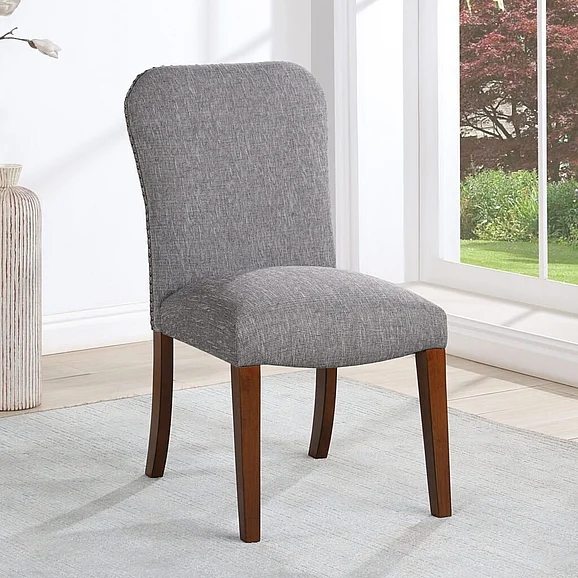 Comfort Pointe Salina Ashen Grey Dining Chair (Set of 2) 6500PF-27