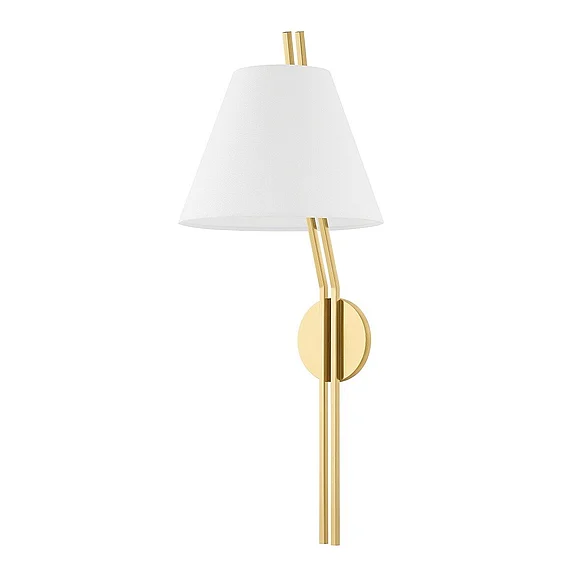 Hudson Valley Lighting Shokan Wall Sconce in Aged Brass 6511-AGB
