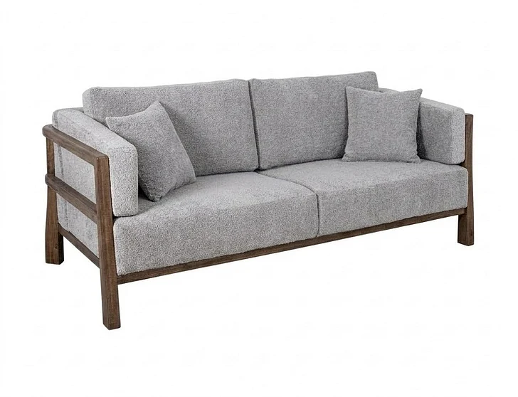 IFD Root Loveseat in Light Gray IUP673-LOV-131