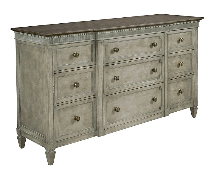 American Drew Savona Stockholm Drawer Dresser in Versaille 654-130