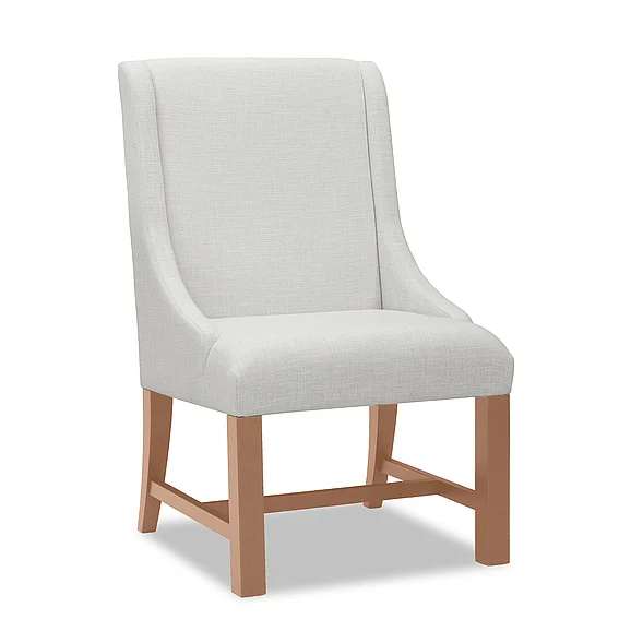 Legacy Classic Trisha Yearwood TY656 Todays Traditions Host Chair in Natural Hickory and White TY656-905 (Set of 2)