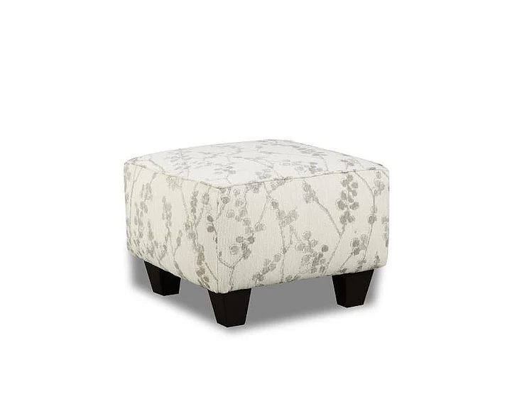 Corinthian 1100 Brentwood Accent Ottoman in Suzane Linen FGAO6611
