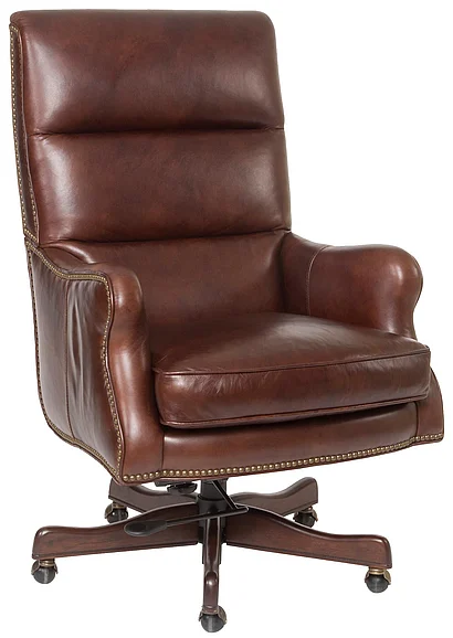 Hooker Furniture Victoria Executive Chair in Brown EC389-085