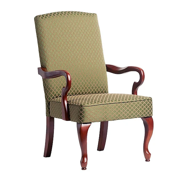Comfort Pointe Derby Green Gooseneck Arm Chair 6700