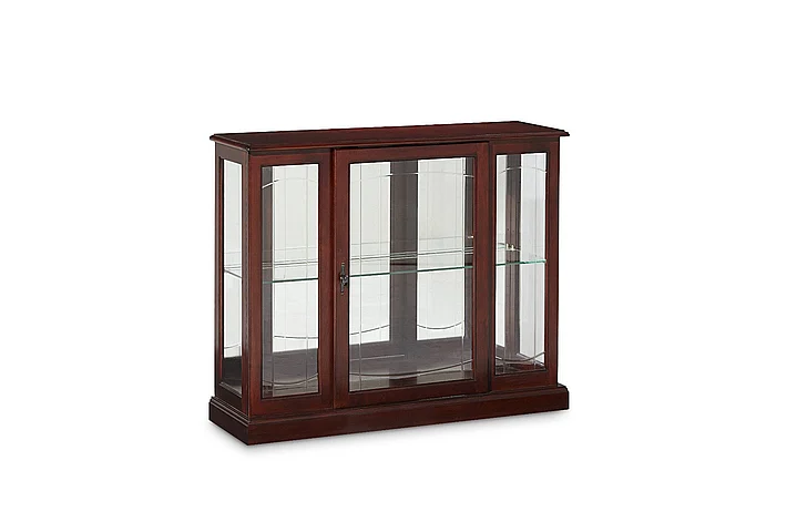 Pulaski Curio Console in Ridgewood Cherry 6705 PROMO