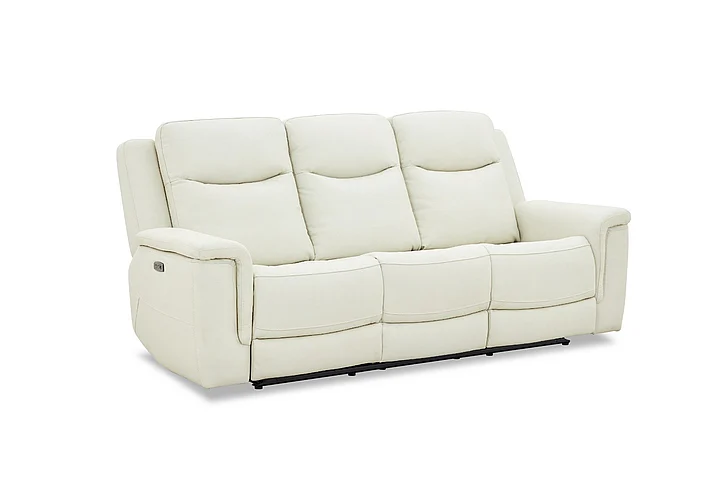 Leather Values Loft Solstice Sofa in Pearl 6715S
