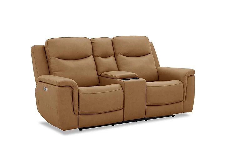 Leather Values Loft Lotus Loveseat in Butternut 6715LS