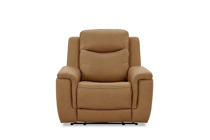 Leather Values Loft Lotus Recliner in Butternut 6715RE