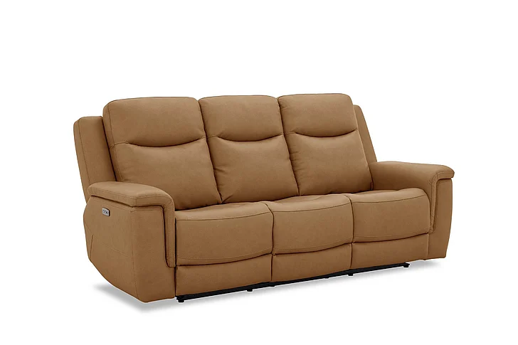 Leather Values Loft Lotus Sofa in Butternut 6715S