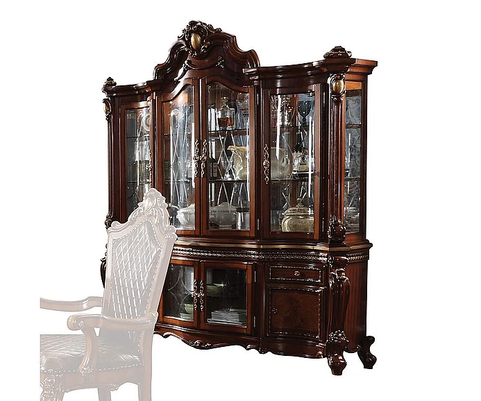 ACME Picardy Hutch & Buffet in Honey Oak 68227