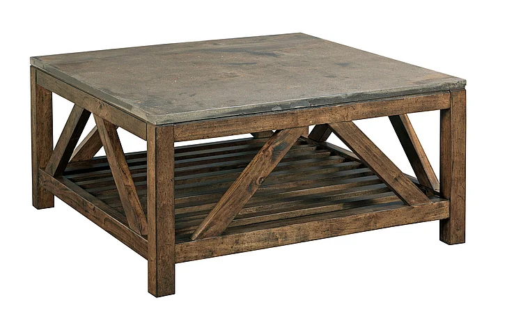 Kincaid Modern Classics Mason Square Cocktail Table in Amber 69-1133 CLOSEOUT