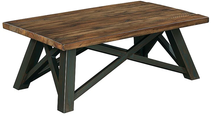 Kincaid Modern Classics Crossfit Rectangular Cocktail Table in Metal 69-1433
