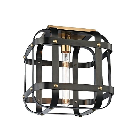 Hudson Valley Lighting Colchester Semi Flush 6900-AOB