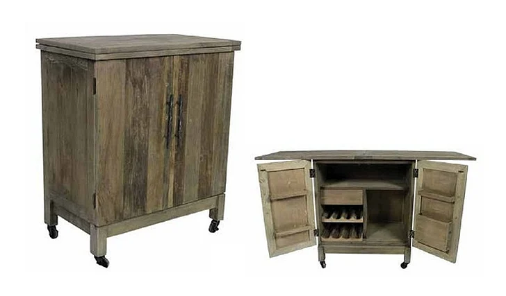 Moti Furniture Albany Wine Cabinet