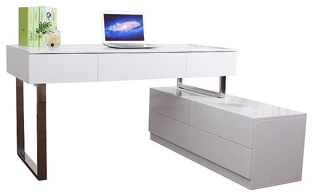 J&M KD12 Modern Office Desk 17918 CLOSEOUT