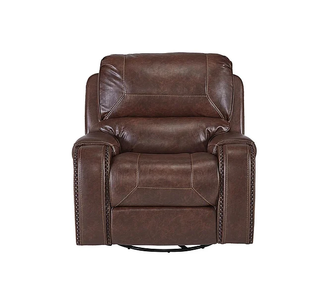Corinthian MS69506 Wheeler Swivel Glider Recliner in Tobacco FG69506-10SG