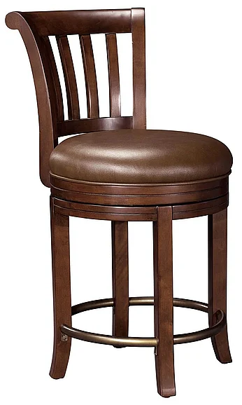 Howard Miller Ithaca Pub Chair in Hampton Cherry 697010 (Set of 2)