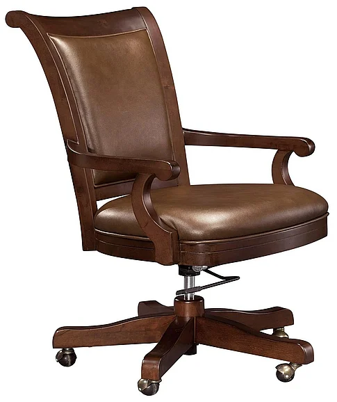 Howard Miller Ithaca Club Chair in Hampton Cherry 697012