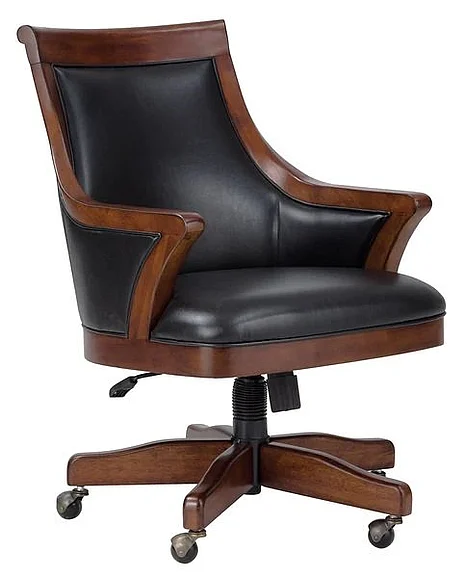 Howard Miller Bonavista Club Chair in Rustic Cherry 697022
