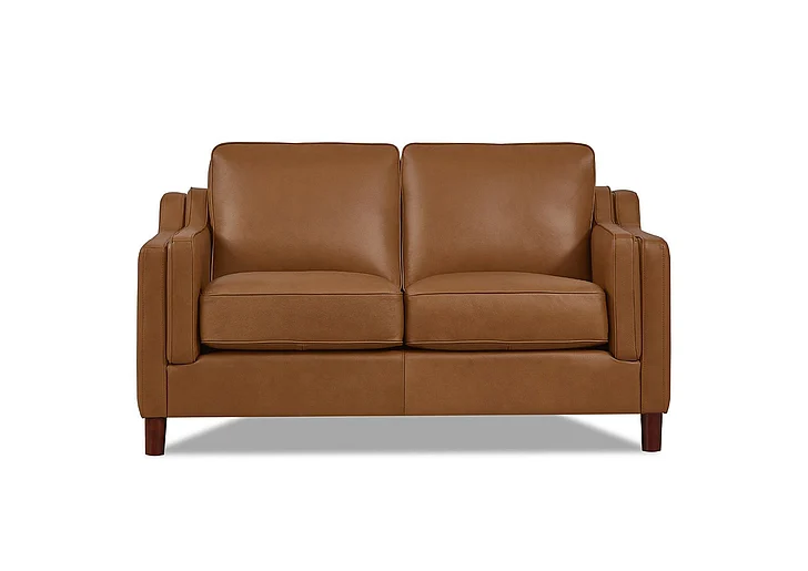 Hydeline Bella Loveseat in Cognac 69932-20V02-LS2523