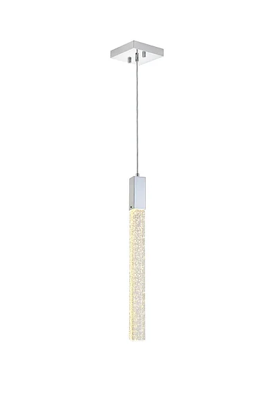 Elegant Weston 1 Light Pendant in Chrome 2066D5C