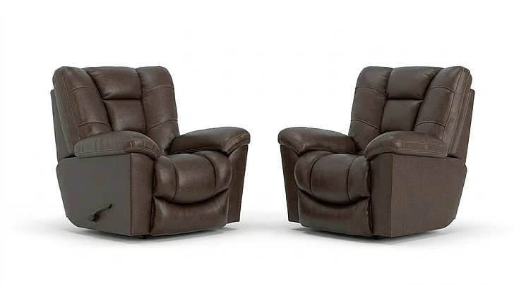 Catnapper Manley Swivel Glider Recliner in Espresso 28505/146849/000 (Set of 2)