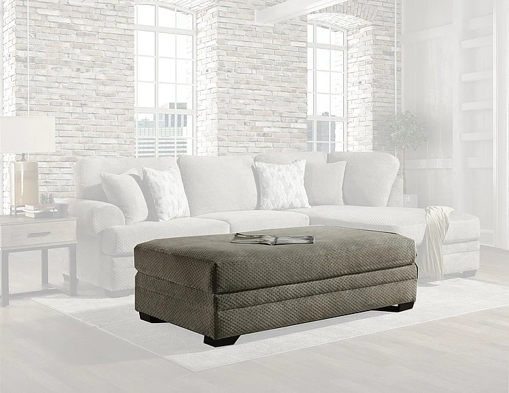 Peak Living 7000 Ottoman in Comet Ash 7005-3803 CUSTOM ITEM