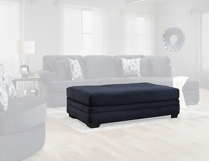 Peak Living 7000 Ottoman in Comet Eclipse 7005-3804 CUSTOM ITEM