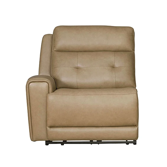 Liberty Furniture Carrington L Arm Recliner P3 & ZG in York Sand