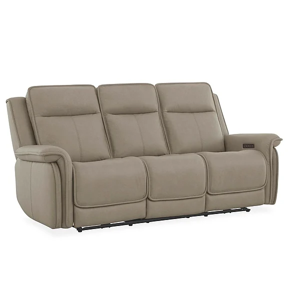 Liberty Furniture Cora Sofa P3 & ZG in Aline Cashmere Leather 7030CS-33P