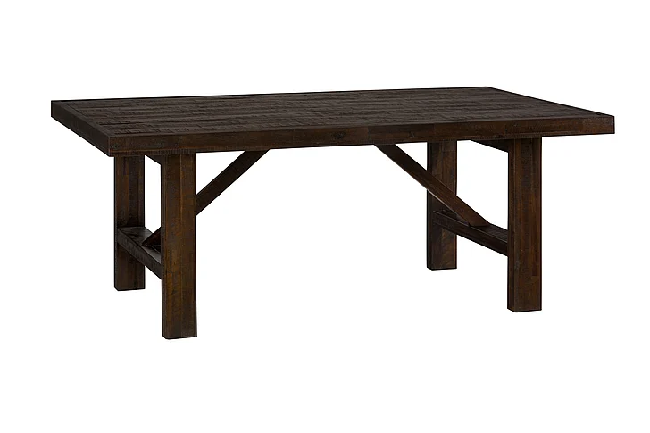 Jofran Kona Grove Rectangular Dining Table in Dark Brown 705-79