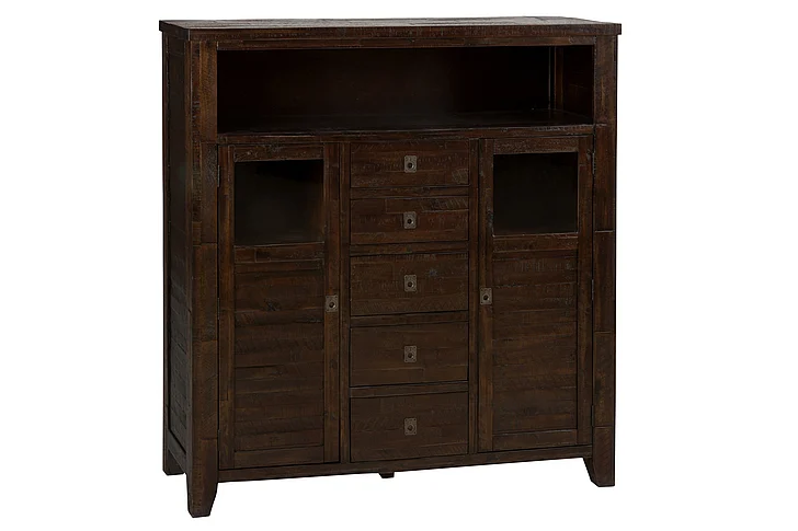 Jofran Kona Grove Dining Cabinet in Dark Brown 705-89
